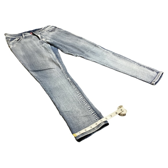 Ling Collection Women’s Blue Jeans Medium Rise Pre-Washed 5 Pockets Size 13/14 - Picture 9 of 15